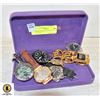 Image 1 : PURPLE BOX FULL OF ESTATE WATCHES