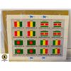 Image 1 : UNITED NATIONS FLAG SERIES SEALED STAMPS VINTAGE
