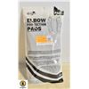Image 1 : NEW LARGE PAIR OF ELBOW PROTECTION PADS, BLACK