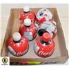 BOX OF 6 COCA-COLA BALL BOTTLES