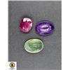 Image 1 : #227-NATURAL RUBY,AMETHYST,PRENITE 41.80CT