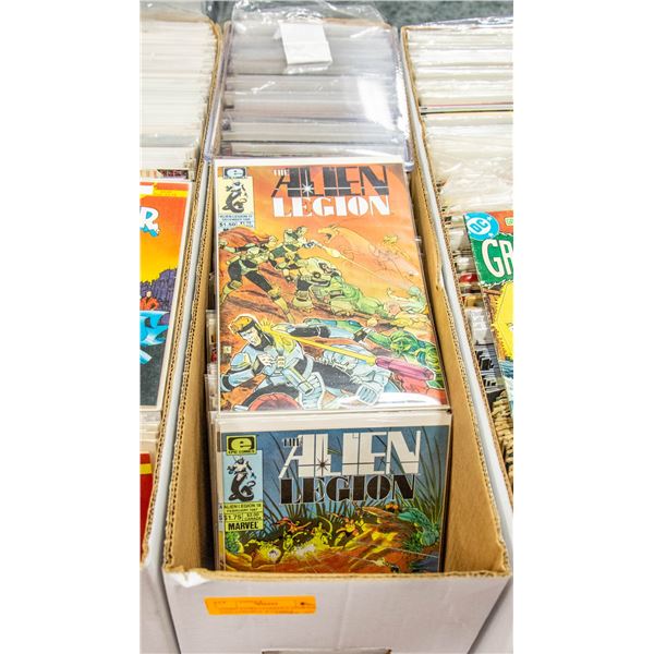 COMIC STORE CLOSEOUT STORAGE FIND LONGBOX W/COMICS