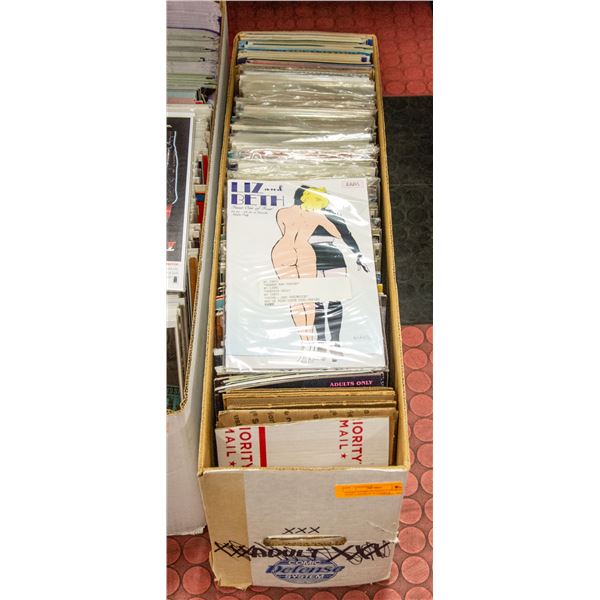 COMIC STORE CLOSEOUT STORAGE FIND LONGBOX W/COMICS