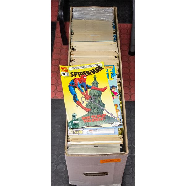 COMIC STORE CLOSEOUT STORAGE FIND LONGBOX W/COMICS