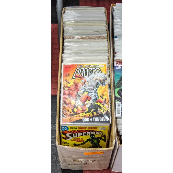 COMIC STORE CLOSEOUT STORAGE FIND LONGBOX W/COMICS