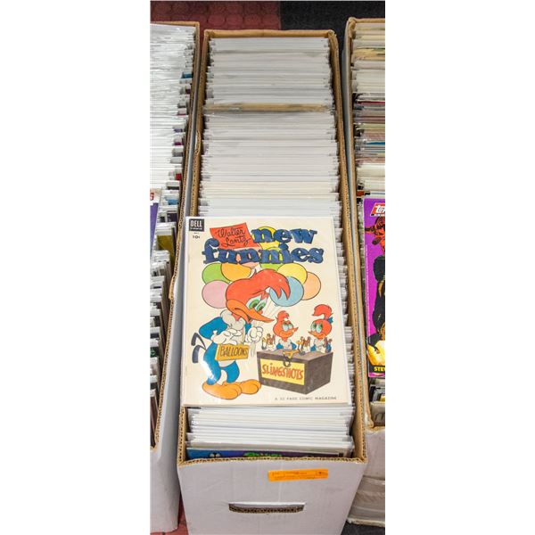 COMIC STORE CLOSEOUT STORAGE FIND LONGBOX W/COMICS