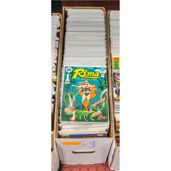 COMIC STORE CLOSEOUT STORAGE FIND LONGBOX W/COMICS