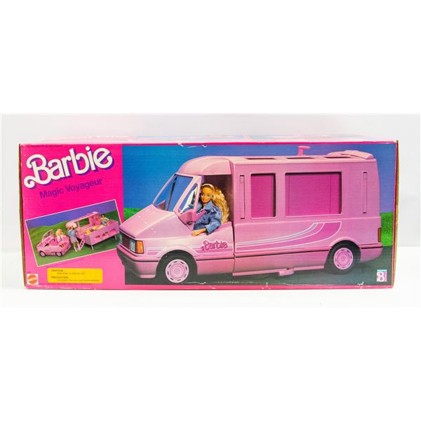 BARBIE MAGIC VOYAGEUR VAN TURNS INTO A HOME