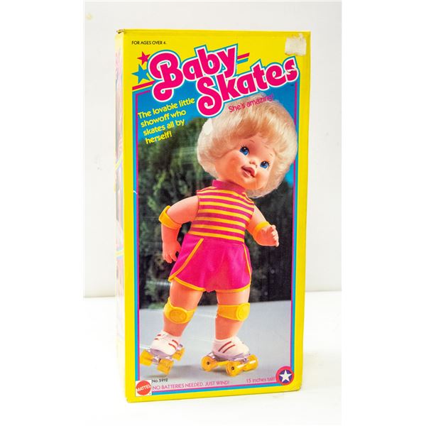 MATTEL BABY SKATES COLLECTIBLE DOLL