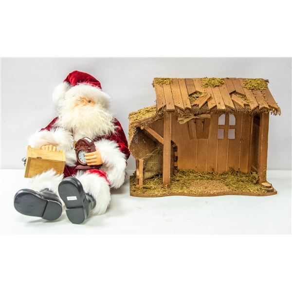 SANTA AND STABLE