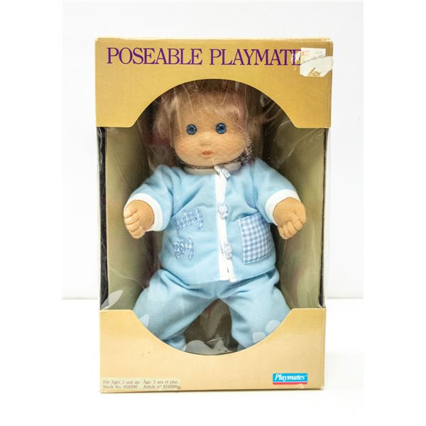 PLAYMATES POSEABLE BABY DOLL