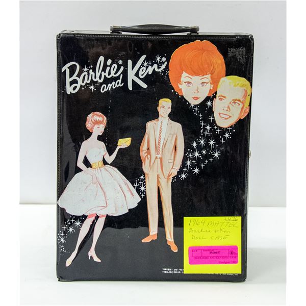 1964 BARBIE AND KEN DOLL CASE