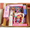 Image 1 : BOX WITH LARGE ASSORTMENT OF COLLECTIBLE DOLLS