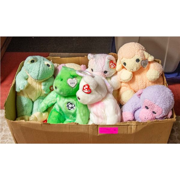 BOX OF TY BEANIE BABIES