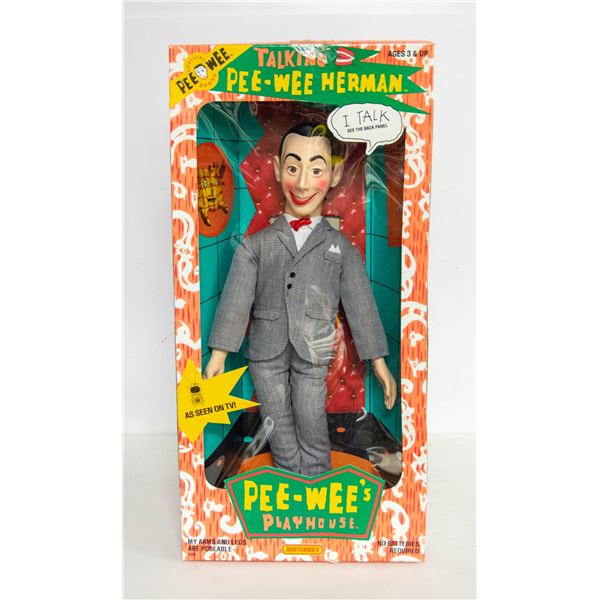 TALKING PEE-WEE HERMAN COLLECTIBLE DOLL