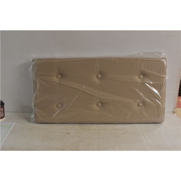 NEW BEIGE STORAGE OTTOMAN