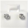 Image 1 : BZ1193-79 14K WHITE GOLD DIAMOND EARRINGS