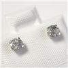 Image 2 : BZ1193-79 14K WHITE GOLD DIAMOND EARRINGS