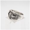 Image 2 : .925 STERLING MENS "SPIRIT OF THE WARRIOR" SIZE