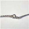 Image 3 : BZ1193-90 10K WHITE GOLD 17" NECKLACE