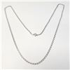 Image 1 : BZ1193-65 10K WHITE GOLD 18" NECKLACE