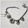Image 1 : BZ1193-97 SILVER PANDORA STYLE W/ BEADS BRACLET