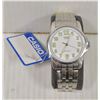 NEW CASIO ST. STEEL MEN'S WATCH WITH MANUAL