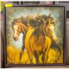 Image 1 : 24 X 24 HORSE CANVAS PRINT