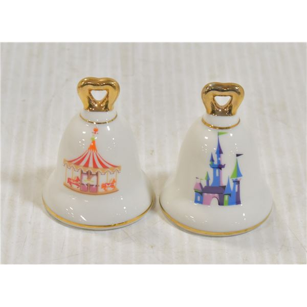 JAPAN DISNEYLAND SALT/PEPPER SET CERAMIC