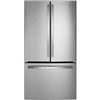 Image 1 : RETAIL $2099 NEW GE SS FRENCH DOOR FRIDGE W/ICE &