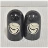 Image 1 : SOAPSTONE CARVED SALT/PEPPER SHAKER SET