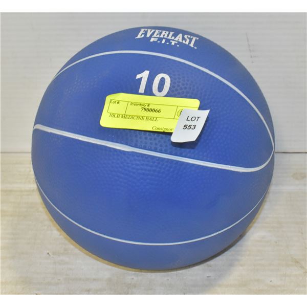 10LB MEDICINE BALL