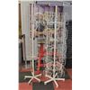 Image 1 : 2 WHITE SPINNER DISPLAY UNITS