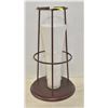 WOOD METAL STAND INCLUDES QUALITY WHITE TALL 16"