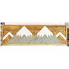Image 1 : WOOD MOUNTAIN SCENE (15.5 INCHES X 49.5)
