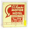 Image 1 : VINTAGE HOTEL/MOTEL SIGN