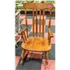 Image 1 : VINTAGE WOOD ROCKING CHAIR