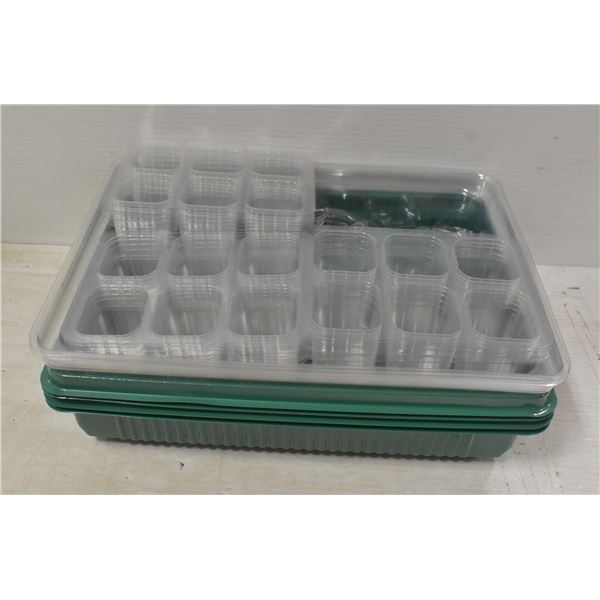 LOT OF ASSORTED CLONE TRAYS