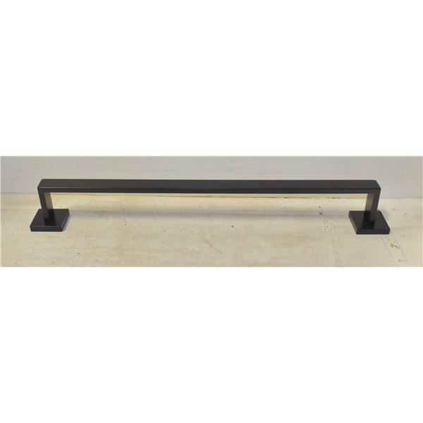 NEW MATTED BLACK TOWEL BAR