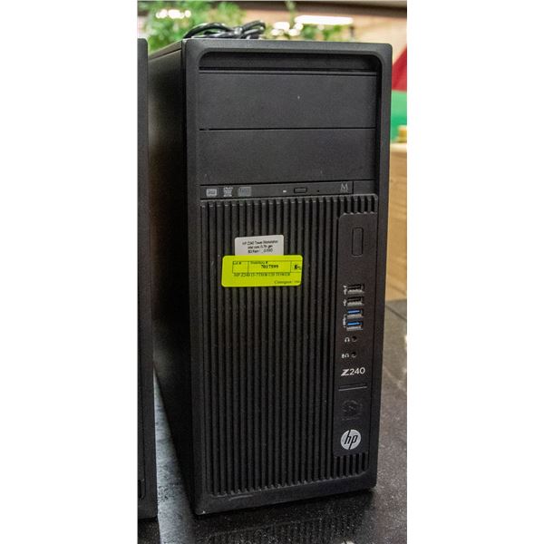 HP Z240 I3-7TH/8/120 TOWER