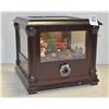 Image 1 : WOODEN CHRISTMAS MUSICAL BOX