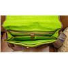 Image 2 : DARK BROWN LEATHER BUSINESS SATCHEL WITH SHOULDER