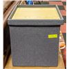 NEWLY BUILT COLLAPSIBLE FABRIC STORAGE TOTE WITH A