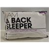 Image 1 : NEW REPACK I AM A BACK SLEEPER QUEEN PILLOW