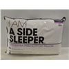 NEW REPACK I AM A SIDE SLEEPER QUEEN PILLOW