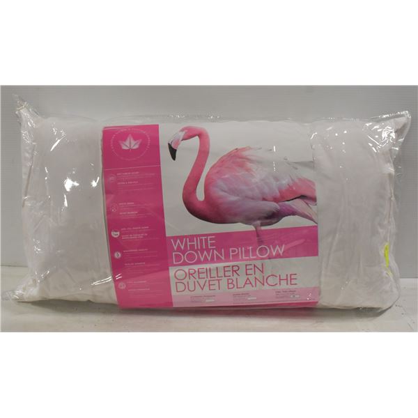 NEW REPACK CANADIAN DOWN & FEATHER KING PILLOW