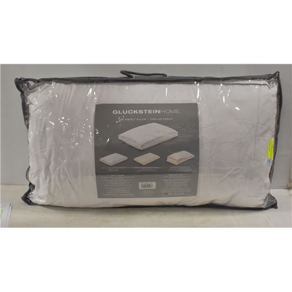 NEW REPACK GLUCKSTEIN HOME KING THE PERFECT PILLOW