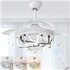 Image 1 : NEW REPACKED DLLT CEILING FAN WITH LIGHT & REMOTE