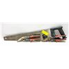 Image 1 : LOT OF 2 METAL SNIPS AND 20" PANEL SAW