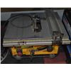 Image 1 : DEWALT TABLESAW - MISSING PLATE